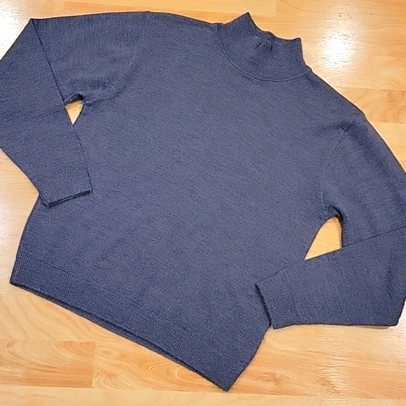 Pendleton Women's Mockneck Sweater 100% Virgin Wool Size M Petite - Picture 2 of 5